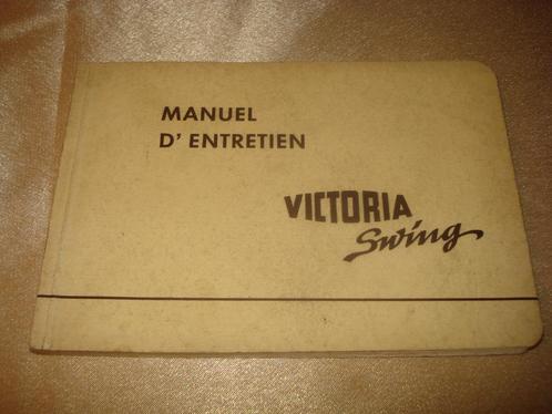 VICTORIA SWING Ancien Manuel d'Entretien, Motos, Modes d'emploi & Notices d'utilisation, Autres marques, Enlèvement ou Envoi