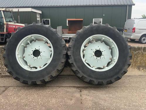 Michelin XM108 Set trekker banden, Zakelijke goederen, Landbouw | Onderdelen | Banden, Velgen en Assen