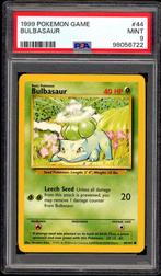 Bulbasaur PSA 9 - 44/102 - Base Set 1999, Hobby en Vrije tijd, Verzamelkaartspellen | Pokémon, Verzenden, Zo goed als nieuw, Losse kaart