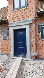 deuromlijsting blauwe hardsteen, Bricolage & Construction, Plinthes & Finitions, Enlèvement, Moulures, Utilisé, Pierre de taille