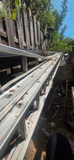 3 delige alu ladder met 17 treden tot 13meter hoog, Doe-het-zelf en Bouw, Ophalen of Verzenden, Gebruikt, Ladder