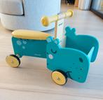 Porteur en bois Janod - Hippopotame