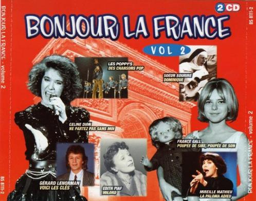 2-CD-BOX * Bonjour La France Vol. 2, Cd's en Dvd's, Cd's | Pop, Ophalen of Verzenden