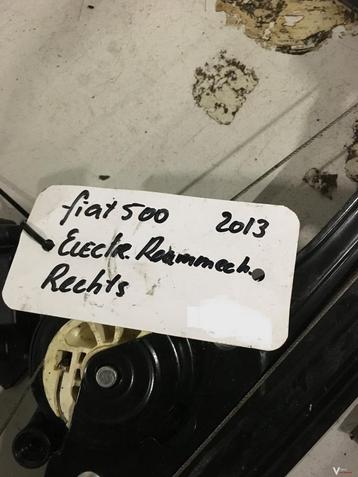 Fiat 500 2013 Elektr Raamemchanisme Rechtsvoor beschikbaar voor biedingen