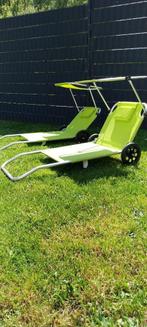 strandbedden--/ stoelen, Caravans en Kamperen, Kampeermeubelen, Ophalen, Zo goed als nieuw, Overige