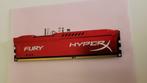 RAM DDR3 FURY HYPERX 1600 Mhz - 2 x 4 Giga, Informatique & Logiciels, Comme neuf, Desktop, Enlèvement ou Envoi, DDR3