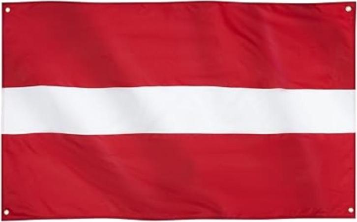 Letse vlag | 91 x 152 cm | Nieuw, Diversen, Vlaggen en Wimpels, Nieuw, Verzenden