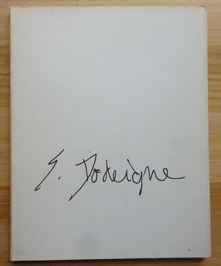 Eugène Dodeigne, 1973, Veranneman Bruxelles, Livres, Art & Culture | Arts plastiques, Utilisé, Peinture et dessin, Enlèvement ou Envoi
