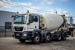 MAN TGS 32.360 BB+MIXER 9M³ (bj 2016), Auto's, Automaat, Achterwielaandrijving, Wit, Bedrijf