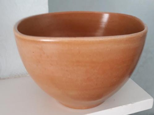 keramieken bloempot ,pot Jean Austrey Vallauris  bruin B:23, Antiek en Kunst, Antiek | Keramiek en Aardewerk, Ophalen