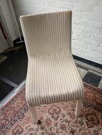 4 geplastificeerde rieten stoelen Williams collection, Enlèvement