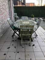 Teaktuinset, Tuin en Terras, Ophalen, Zo goed als nieuw