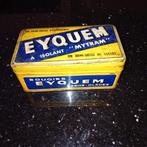 Vintage blik bougies Eyquem ruitenwissers, Verzamelen, Merken en Reclamevoorwerpen, Ophalen of Verzenden, Gebruikt, Verpakking