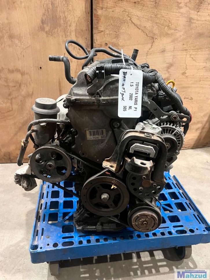 TOYOTA YARIS P1 1.0 Motorblok motor 1NZ-FE, Auto-onderdelen, Motor en Toebehoren, Toyota, Gebruikt