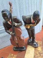 2 beelden muzikanten, Antiek en Kunst, Ophalen