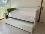 bedbank flaxa, Huis en Inrichting, Ophalen, Gebruikt, Eenpersoons, Wit
