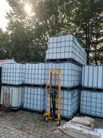 IBC 1000 liter stalen of kunststof pallet !!, Jardin & Terrasse, Barils de pluie, Synthétique, Enlèvement ou Envoi