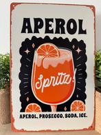 Metalen reclamebord Aperol, Ophalen of Verzenden, Nieuw, Reclamebord