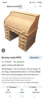 Teak Bureau Meubel..Spotprijs..Topper.., Ophalen, Zo goed als nieuw, Teakhout, Landelijk