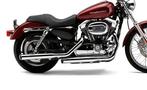 3 inch mufflers einddempers. chroom 04-13 Sportster, Motoren