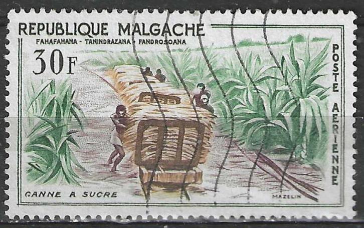 Madagascar 1960 - Yvert 78PA - Salamis duprei - 50 c. (ST), Postzegels en Munten, Postzegels | Afrika, Verzenden