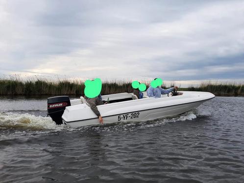 Speedboot 60pk, Watersport en Boten, Speedboten, Zo goed als nieuw, Buitenboordmotor, Ophalen of Verzenden