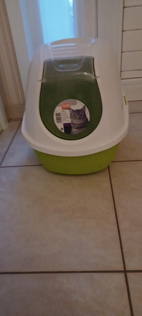 Kattenbak met deksel, Dieren en Toebehoren, Kattenbakken, Ophalen