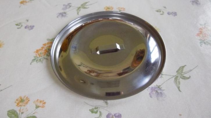 Inox Deksel - 18 cm - nieuw, Huis en Inrichting, Keuken | Potten en Pannen, Nieuw, Inox, Ophalen of Verzenden