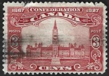 1 Postzegel1927 Canada Diamanten jubileum v/d Confederatie beschikbaar voor biedingen