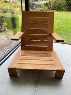 Lounge stoel, Tuin en Terras, Ophalen of Verzenden, Nieuw, Hout