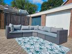 Loungeset, Tuin en Terras, Tuinsets en Loungesets, Ophalen of Verzenden, Zo goed als nieuw, Wicker, Loungeset