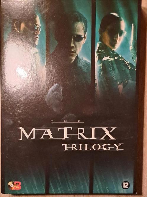 Matrix trilogy, dvd boxset, Cd's en Dvd's, Dvd's | Science Fiction en Fantasy, Zo goed als nieuw, Science Fiction, Boxset, Vanaf 12 jaar