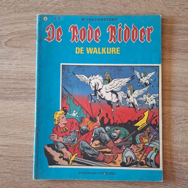 De Walkure/De Rode Ridder, Boeken, Stripverhalen, Gelezen, Ophalen of Verzenden