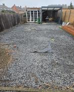 Gratis kiezel, Tuin en Terras, Ophalen, Gebruikt, Blauw