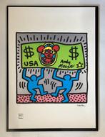 Keith Haring: lithografie op groot formaat, Antiek en Kunst, Ophalen of Verzenden