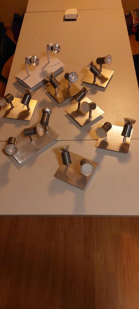 Set opbouw spots van massive, Huis en Inrichting, Lampen | Spots, Zo goed als nieuw, Ophalen