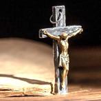 Prachtig Jezus kruis - 925 Sterling zilver, Argent, Envoi, Argent, Neuf