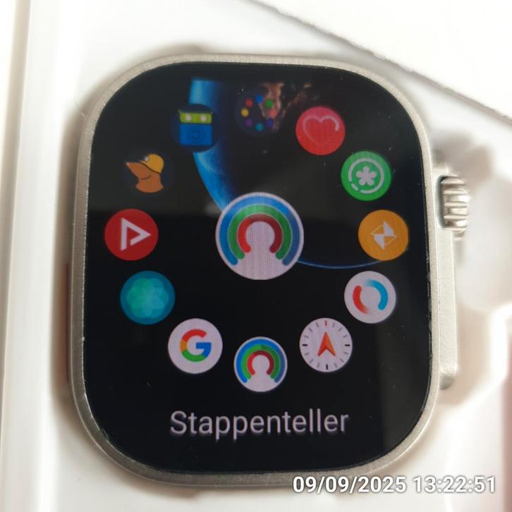 Android Apple smartwatch style met GSM, WiFi, camera, Telecommunicatie, Mobiele telefoons | Overige merken, Nieuw, Ophalen of Verzenden
