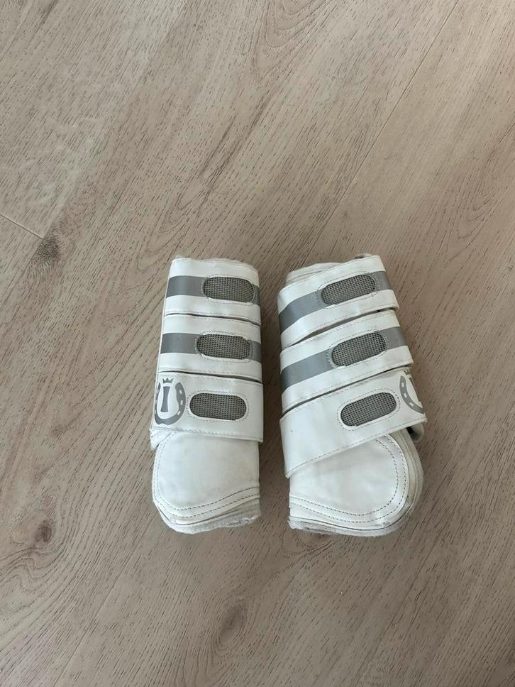 Witte peeskappen Imperial Riding, Dieren en Toebehoren, Paarden en Pony's | Beschermers, Gebruikt, Rijden, Springen, Transport