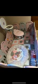 Parc modulable + tapis puzzle, Enfants & Bébés, Enlèvement, Comme neuf