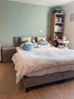 Invito Boxspring 160×210 cm - complete set, Ophalen, 90 cm, Zo goed als nieuw, 200 cm