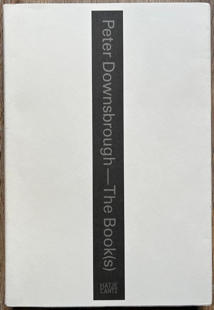 Peter Downsbrough - The Book(s) (gesigneerd), Boeken, Kunst en Cultuur | Beeldend, Zo goed als nieuw, Ophalen of Verzenden