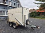 Gesloten dubbelas aanhangwagen, Ophalen, Zo goed als nieuw