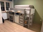 Hoogslaper met bureau, Kinderen en Baby's, Kinderkamer | Stapelbedden en Hoogslapers, Ophalen, Gebruikt, Hoogslaper