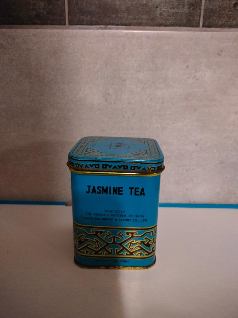 boîte de thé au jasmin, Enlèvement ou Envoi, Utilisé, Thé, Autres marques