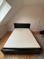 BED MALM zwart - 160x200, Huis en Inrichting, Slaapkamer | Bedden, Ophalen, Zwart, 200 cm, 160 cm