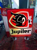 Jupiler bier reclame lichtbak, Verzamelen, Ophalen, Gebruikt, Lichtbak of (neon) lamp