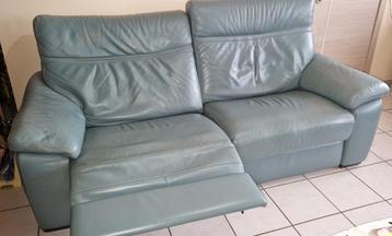 Lederen zetel (2x electrische relax) beschikbaar voor biedingen
