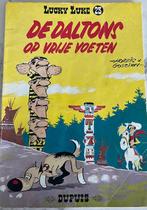 Lucky luke / de daltons op vrije voeten 23 (1977), Gelezen, Eén stripboek, Ophalen of Verzenden, Dupuis