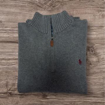 Polo Ralph Lauren 1/4 Zip grijs XL beschikbaar voor biedingen